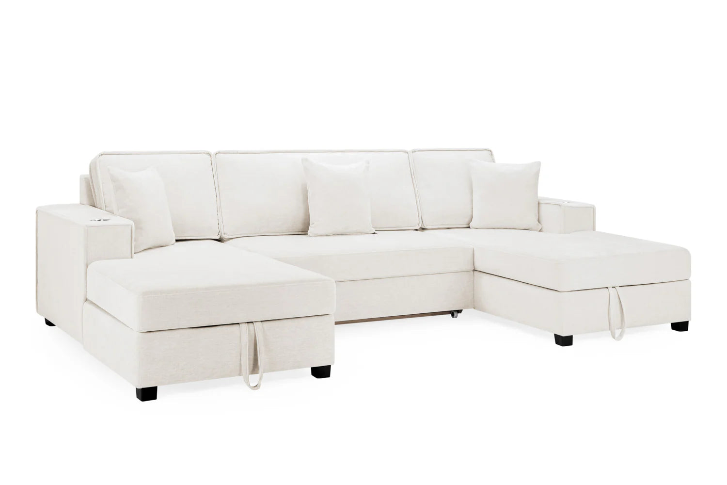 Milan Sofabed Beige Universal Corner