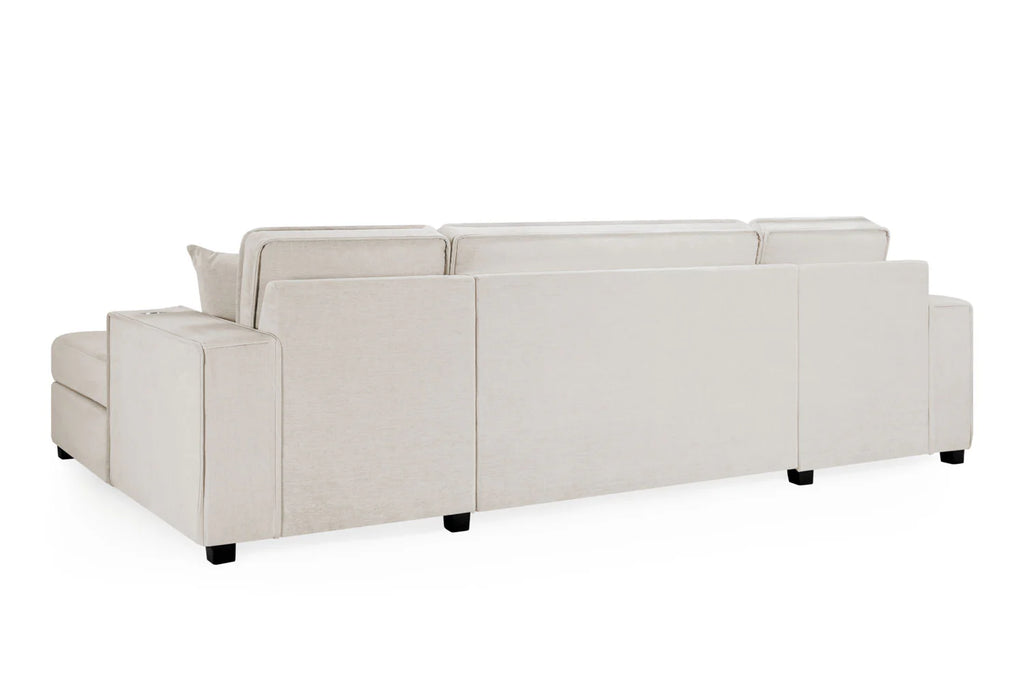 Milan Sofabed Beige Universal Corner