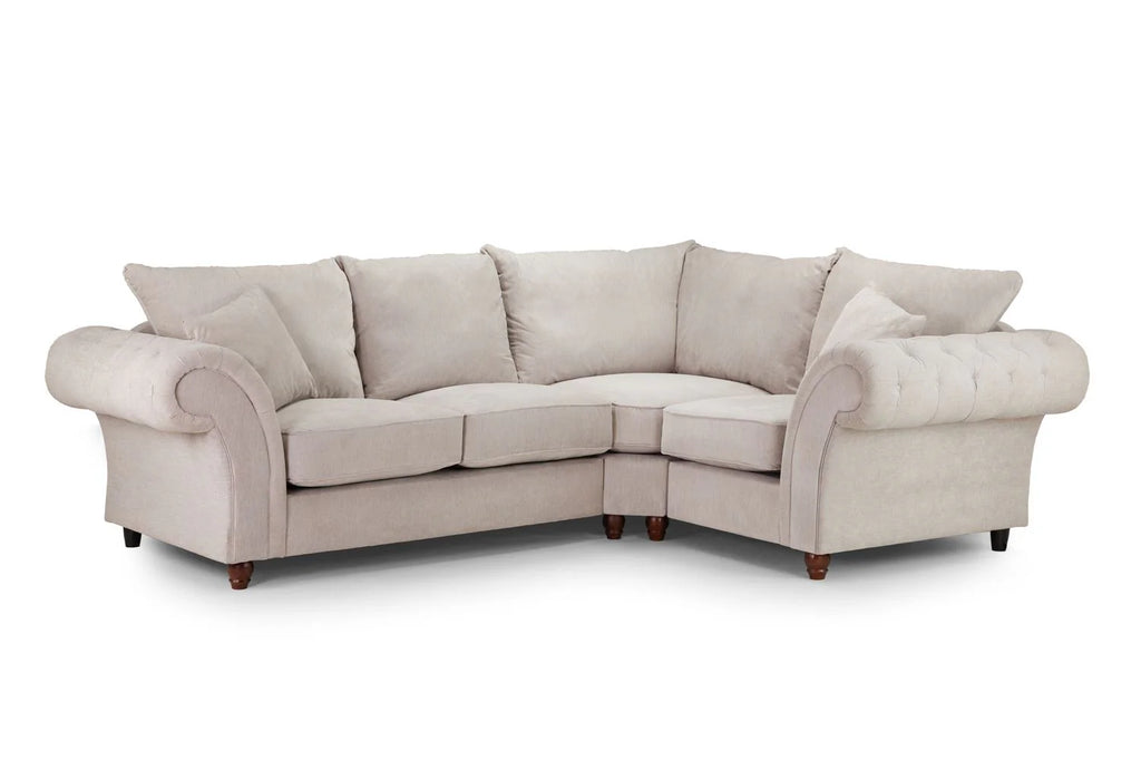 Windsor Fullback Sofa Stone Large Corner