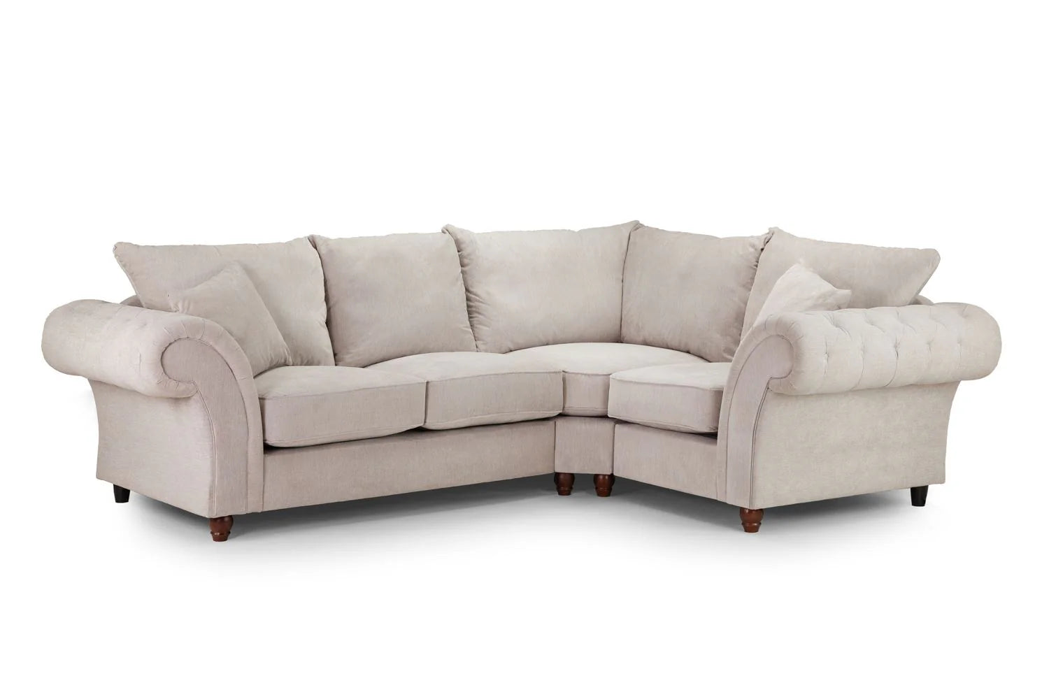 Windsor Fullback Sofa Stone Large Corner