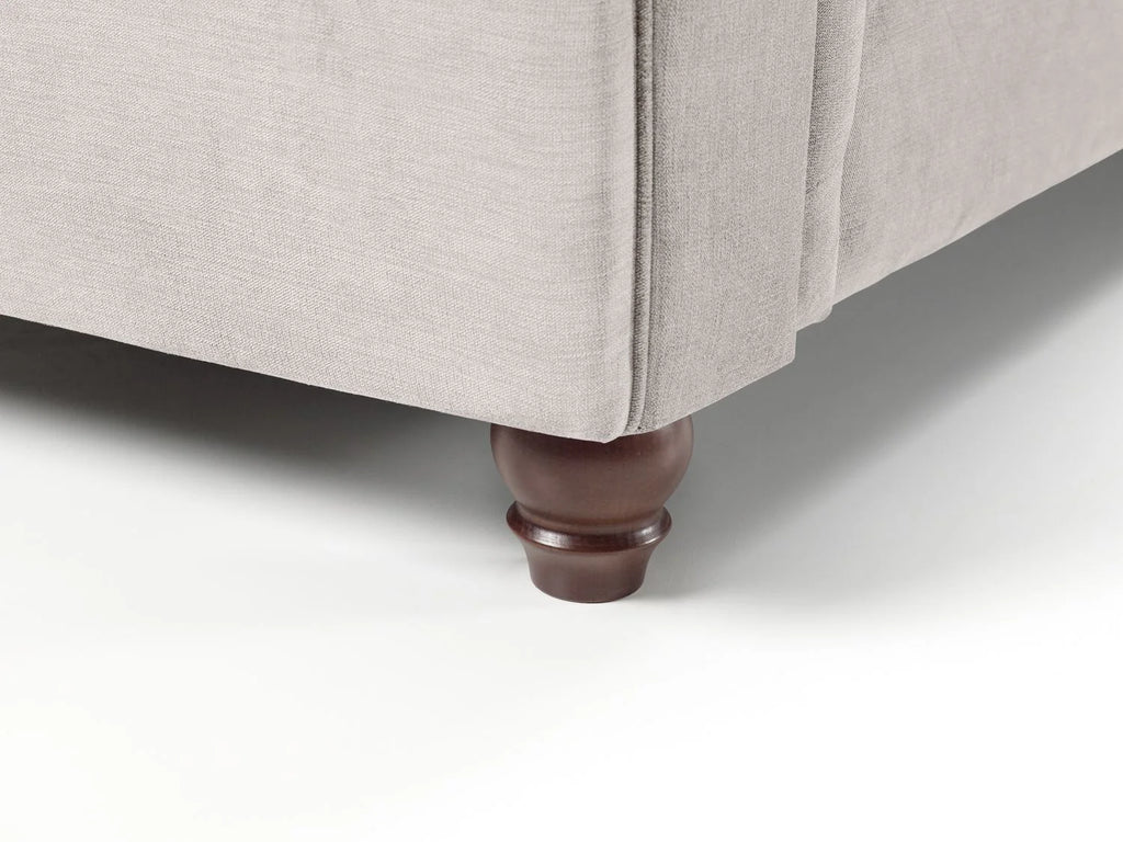 Windsor Fullback Sofa Stone Footstool