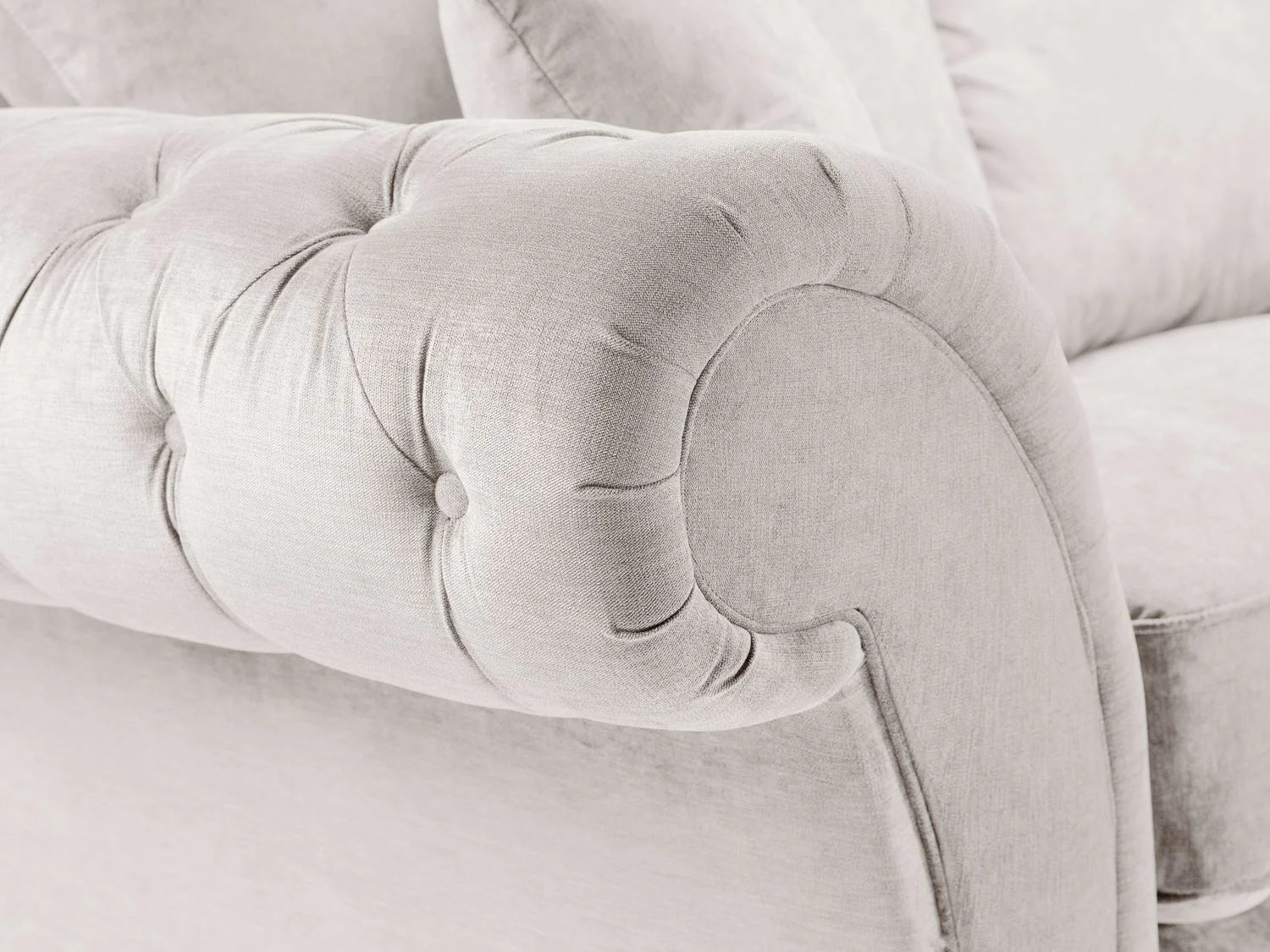 Windsor Fullback Sofa Stone Footstool