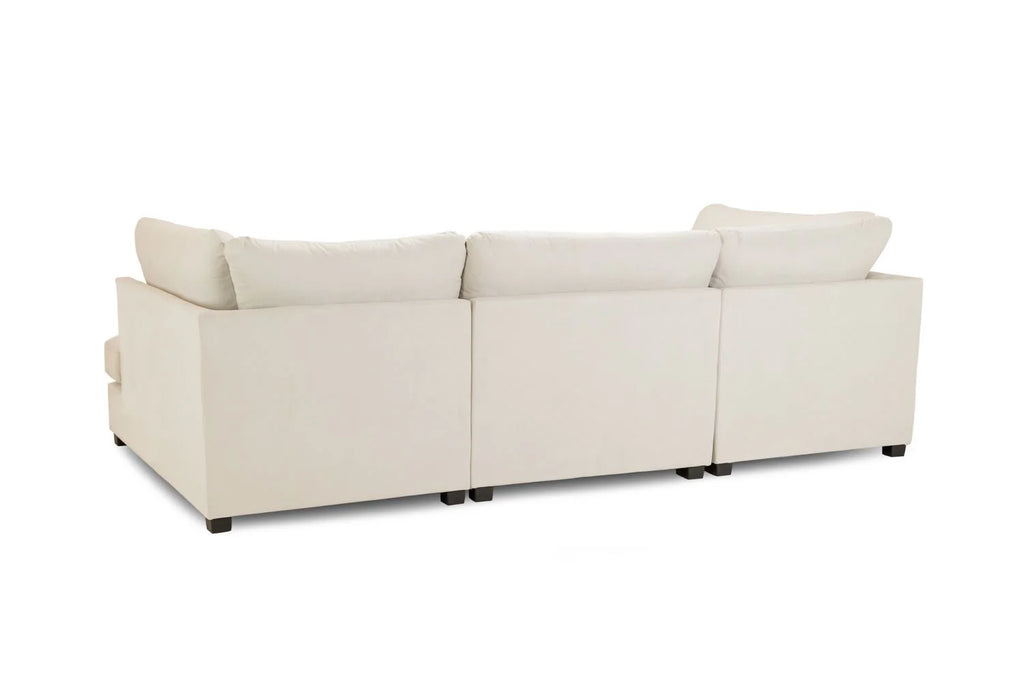 Carnaby Classic Sofa Beige U Shape Corner