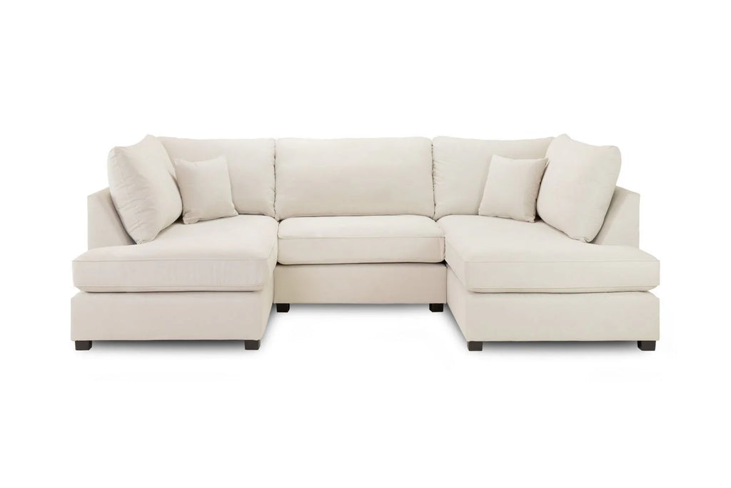 Carnaby Classic Sofa Beige U Shape Corner