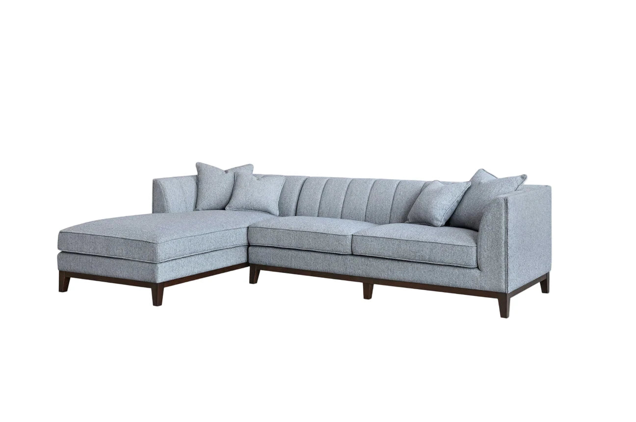 Cooper Left Hand Corner Group in Dolphin Boucle