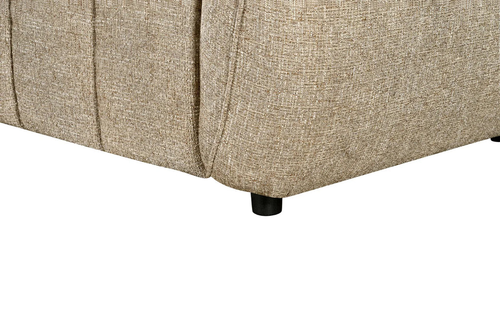 Turin Electric Recliner Sofa Mocha Right Hand