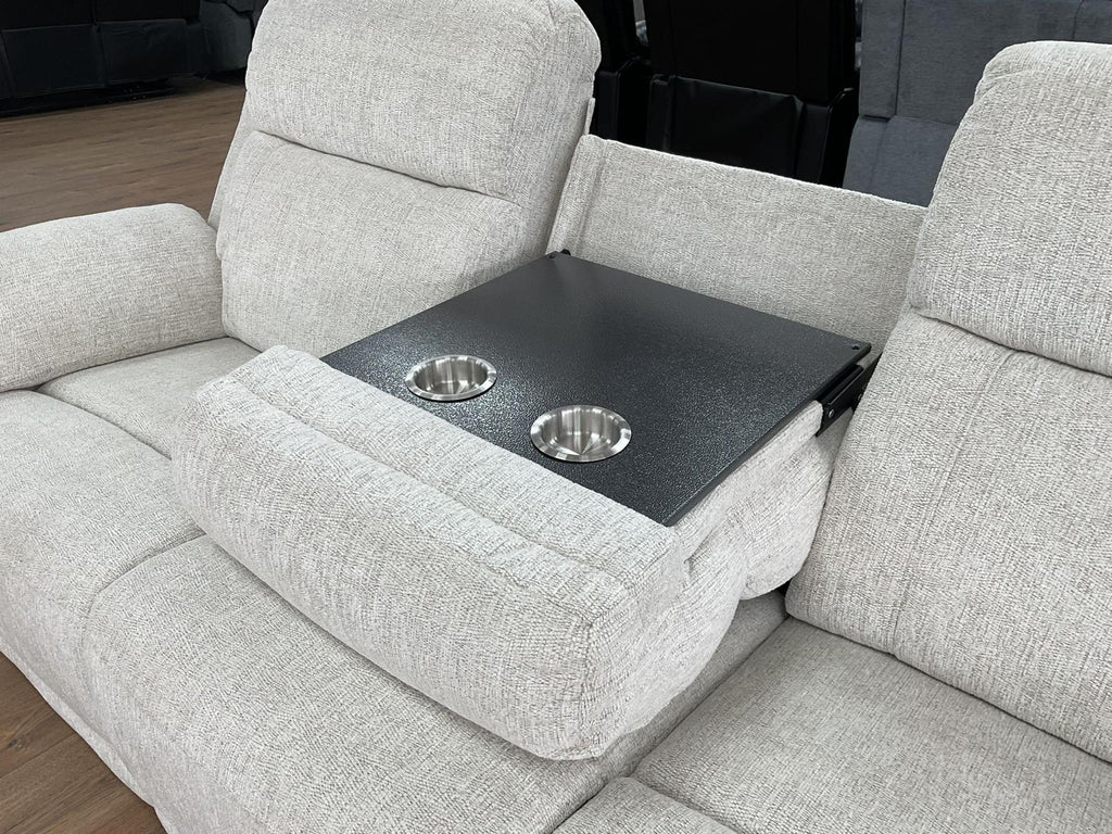Owen Electric Recliner Beige 3 Seater