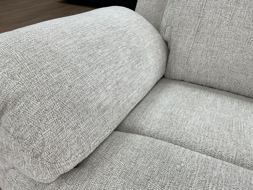 Owen Electric Recliner Beige 3 Seater