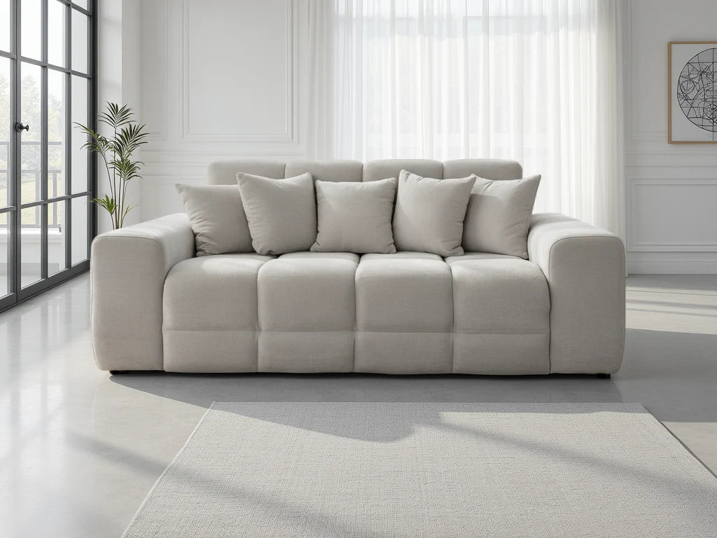 Jacob Sofa Natural 3 Seater
