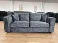 Serena Sofa Black 3 & 2 Seater