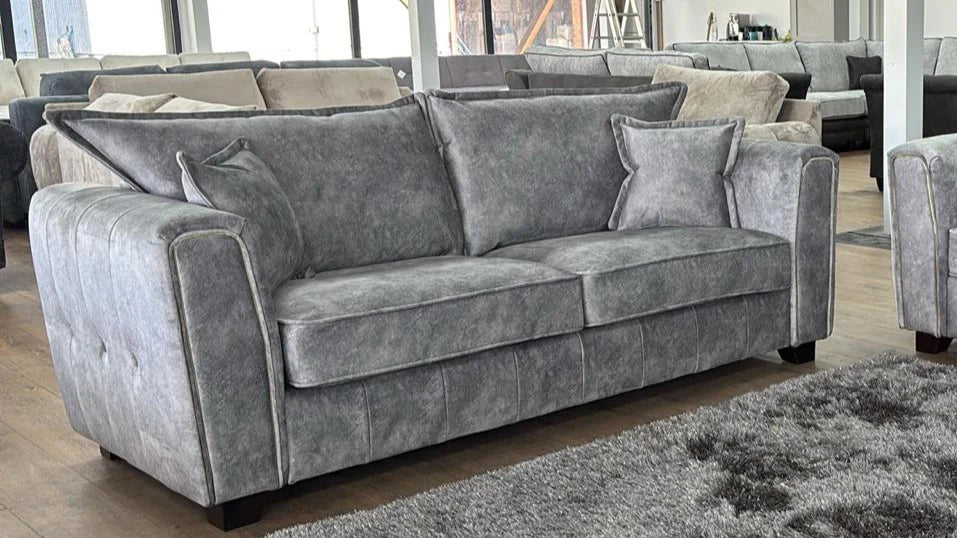 Serena Sofa Grey 3 & 2 Seater