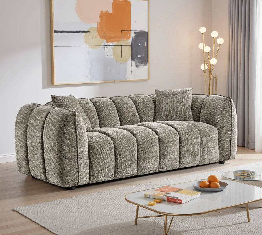 Venice Sofa Mocha 3 Seater