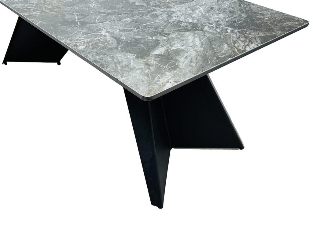 Chicago Black & Gold Ceramic Coffee Table
