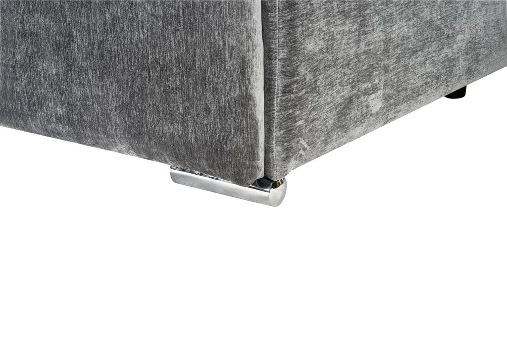 Modena Sofa Charcoal Right Hand