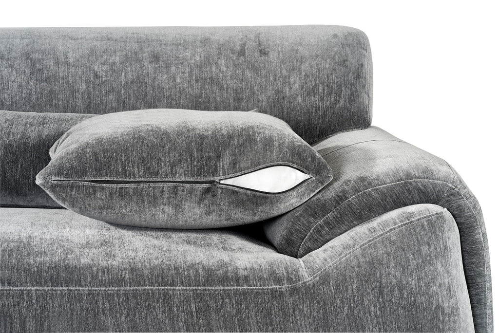Modena Sofa Charcoal Right Hand