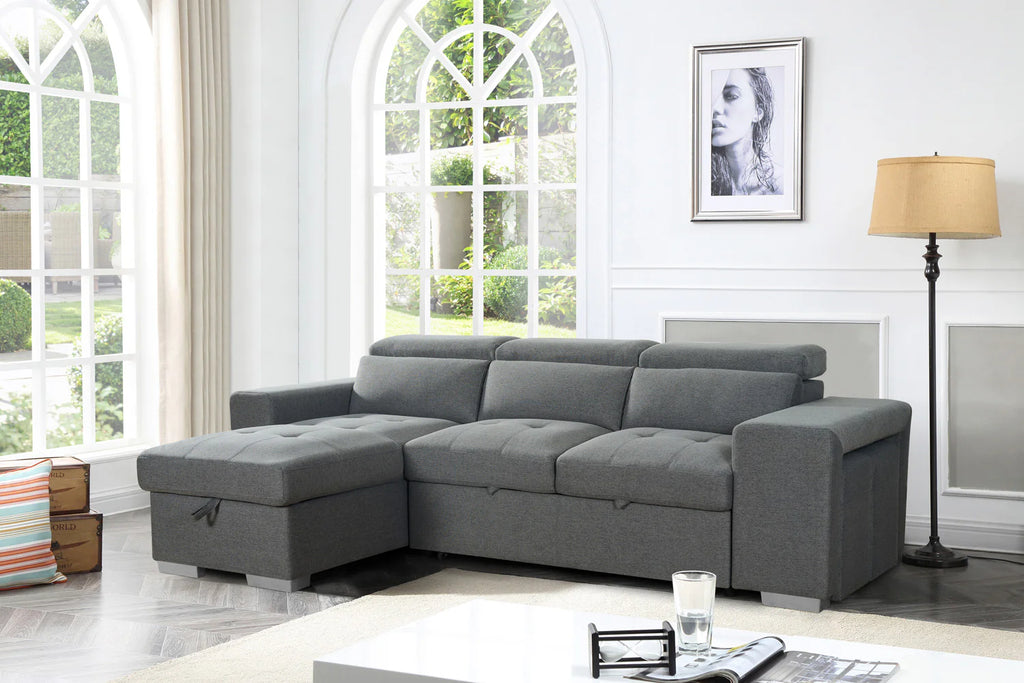 Artemis Sofabed Grey Universal Corner