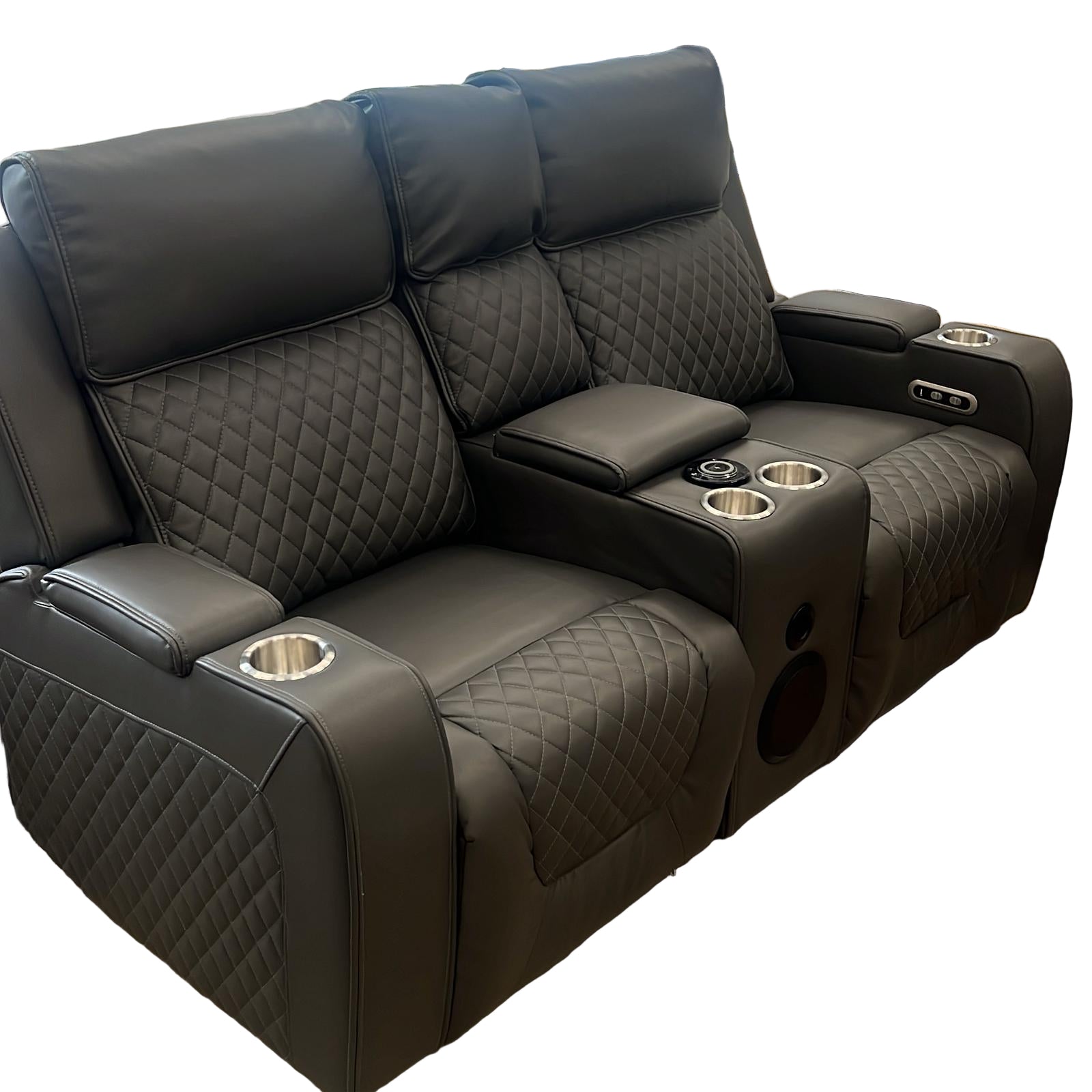 Technology USB & LED recliner sofa with speaker
