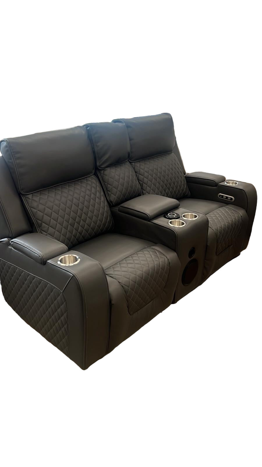 Technology USB & LED recliner sofa with speaker